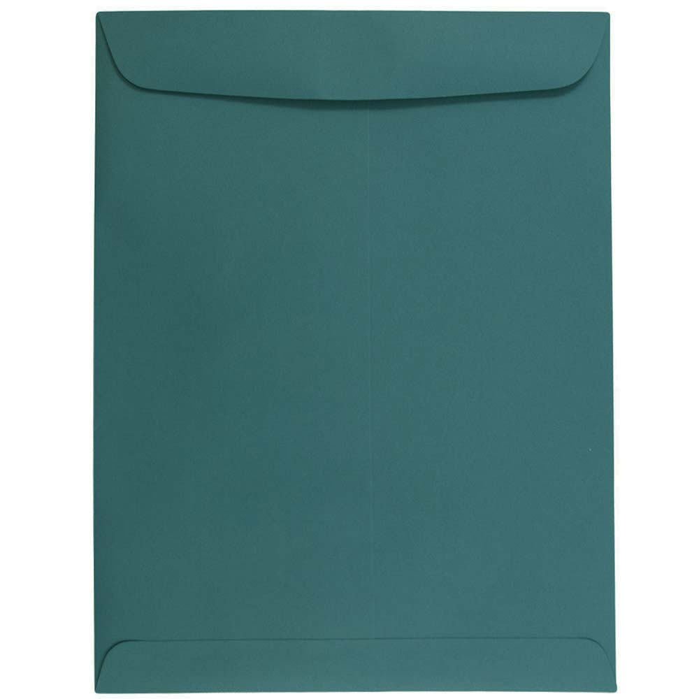 JAM PAPER 10 x 13 Inch Open End Catalog Premium Envelopes - Bulk Pack of 250 - Teal Color for Business Mailings, Invoices & Marketing Materials | Office & Mailing Supplies