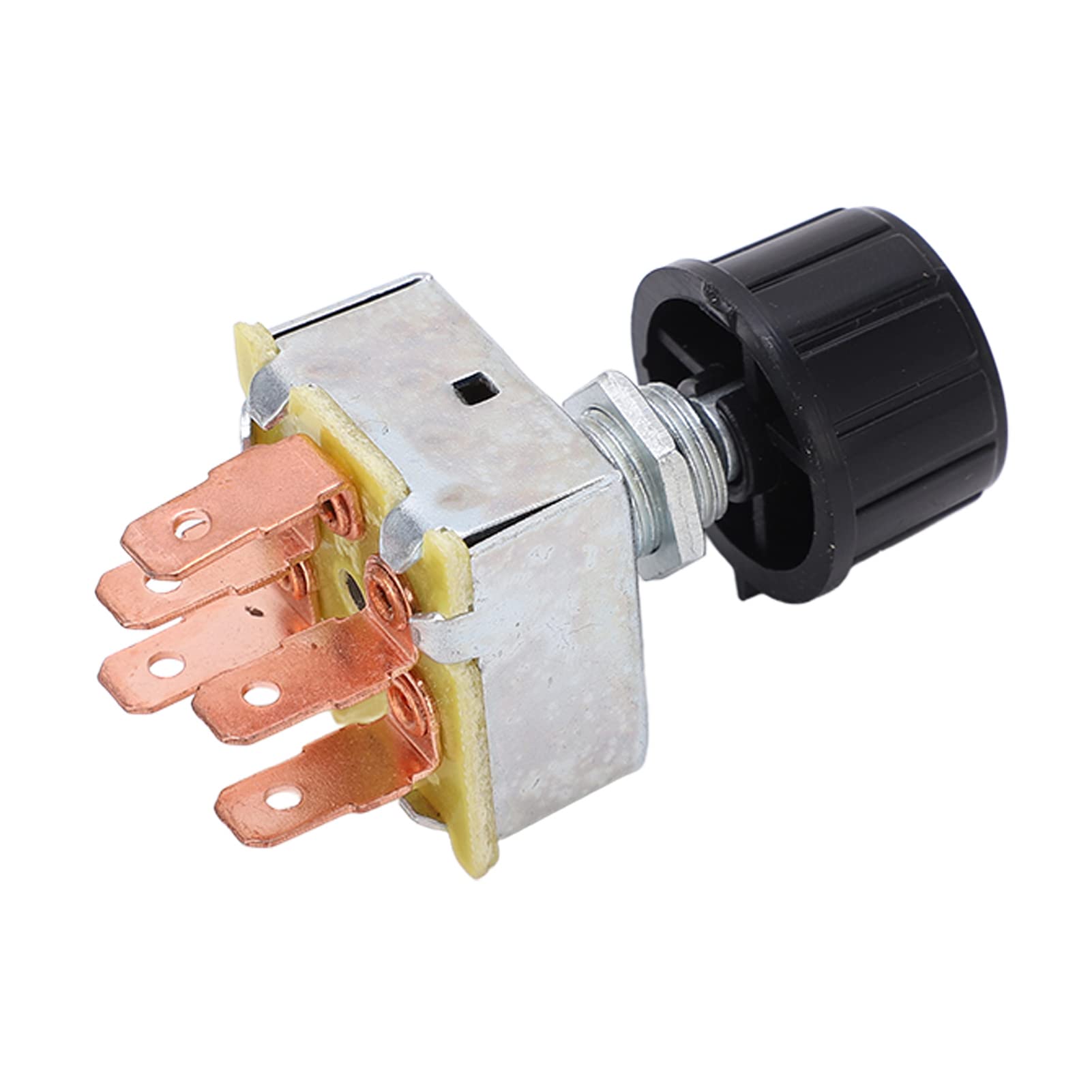 3-Speed Blower Switch Rotary AC Replacement for Freightliner Trucks & RVs - Heavy Duty HVAC Control for Cab Comfort