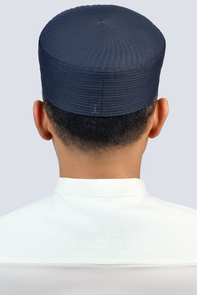 J. Junaid Jamshed Blended Grey Cap for Men - Stylish Cotton Baseball Hat for Casual Wear, Outdoor Activities & Sports