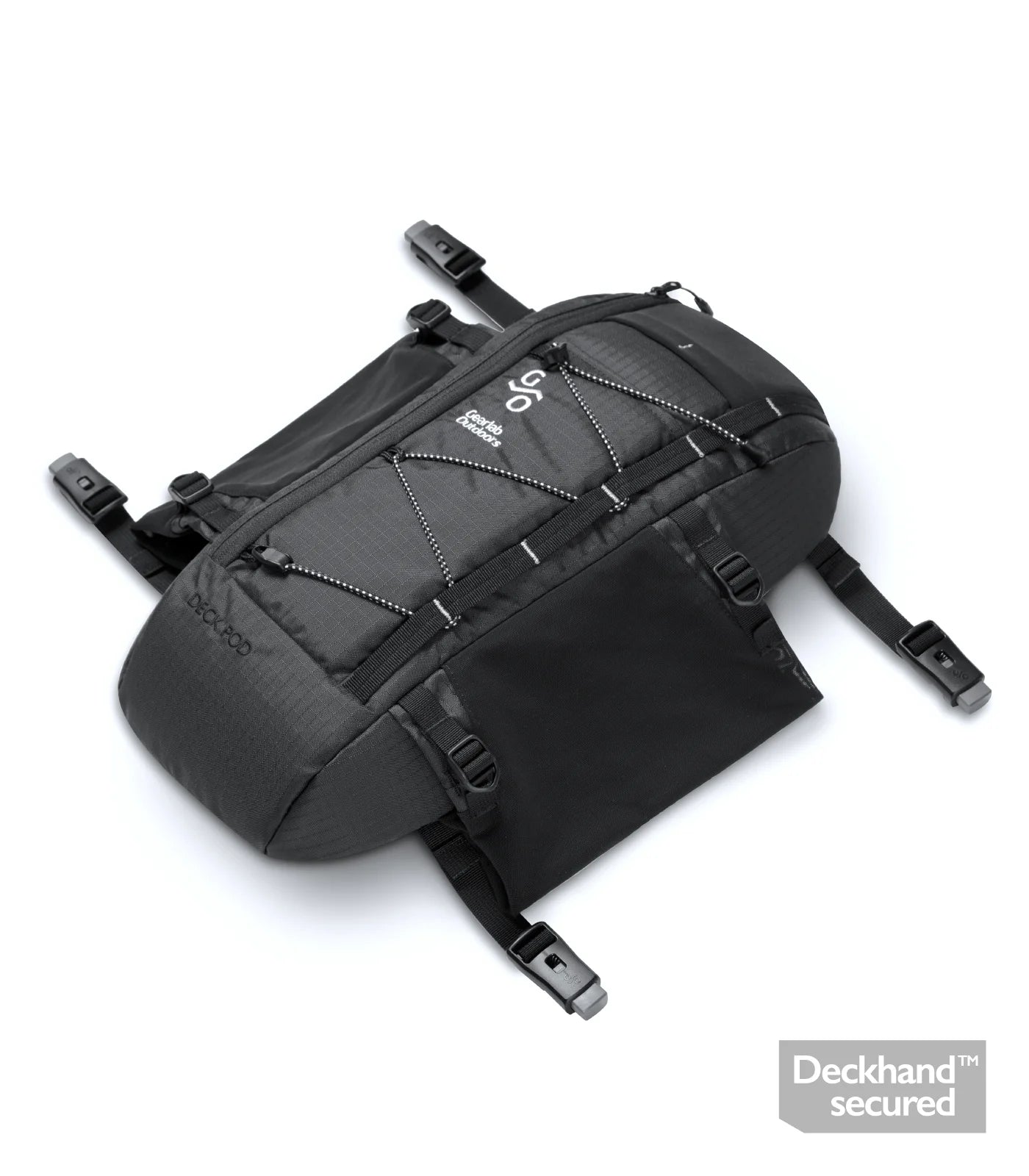 Gearlab Deck Pod 2 - Waterproof Floating Deck Storage Box for Boats, Pools & Outdoor Use | Durable Marine Organizer for Fishing Gear, Towels & Supplies