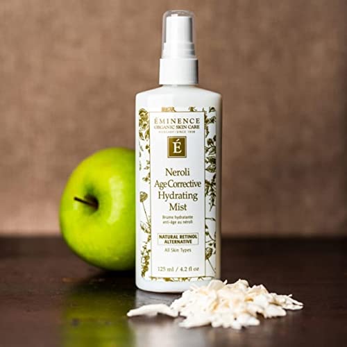 Eminence Organic Skincare Neroli Hydrating Facial Mist 4.2 oz - Natural Moisturizing Spray for Dry Skin, Perfect for Travel & On-the-Go Refreshment