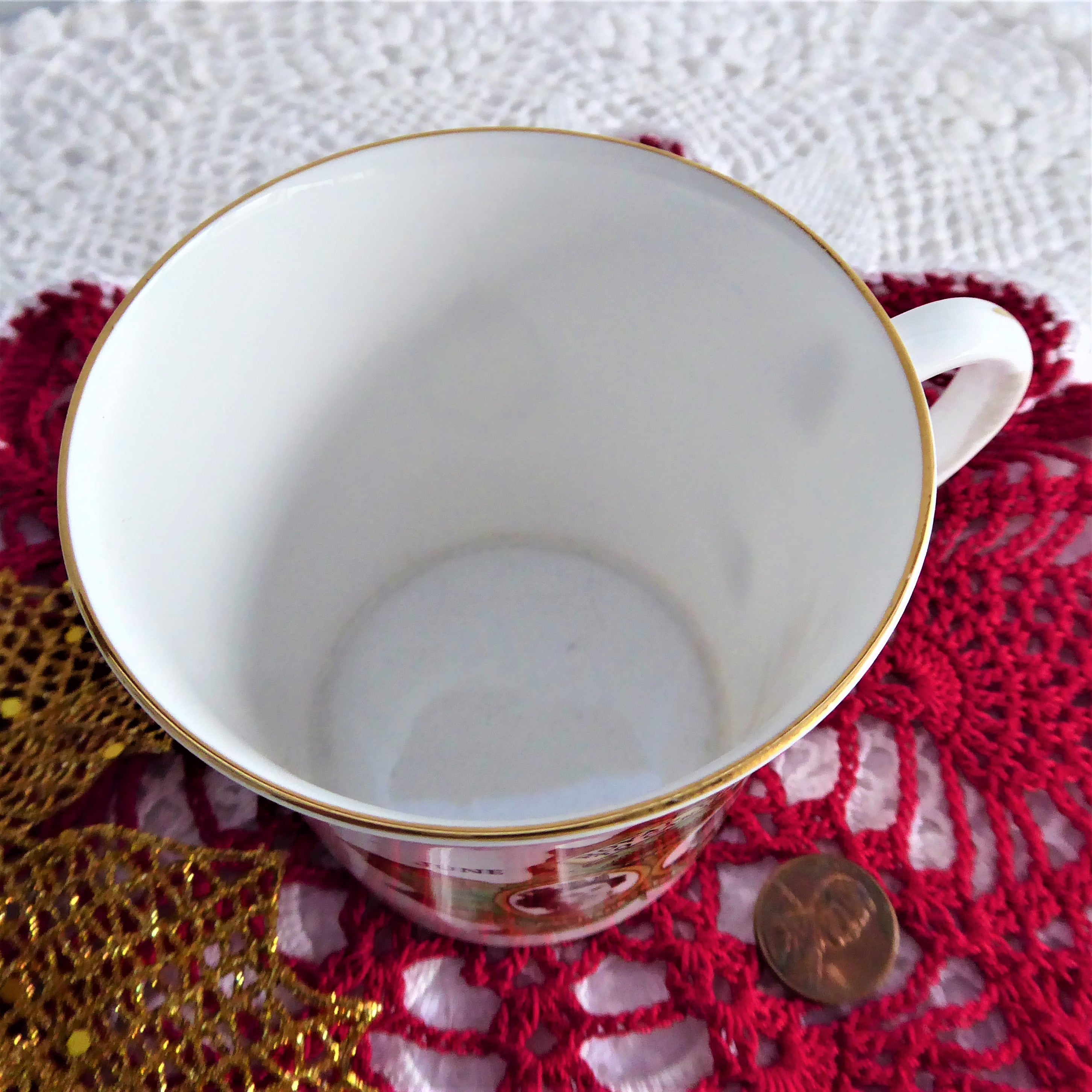 Queen Elizabeth II 1959 Canada Visit Commemorative Shelley Mug – Royal Souvenir & Collectible for Tea Lovers & British Monarchy Fans