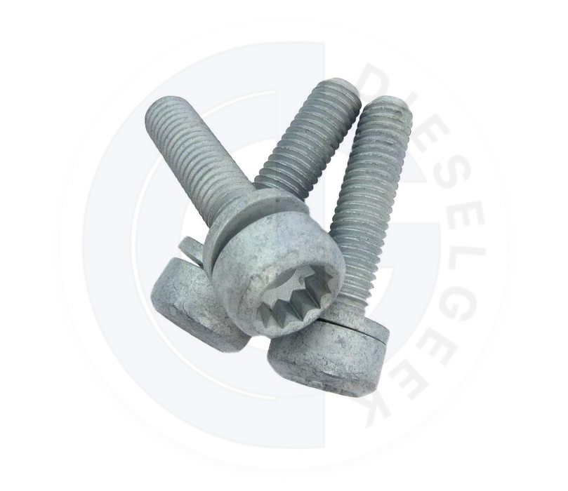 High Pressure Fuel Pump Screw Set for Common Rail TDI N 911 803 01 - Compatible with VW, Audi, Skoda - Durable Replacement Part for Diesel Engine Repair & Maintenance