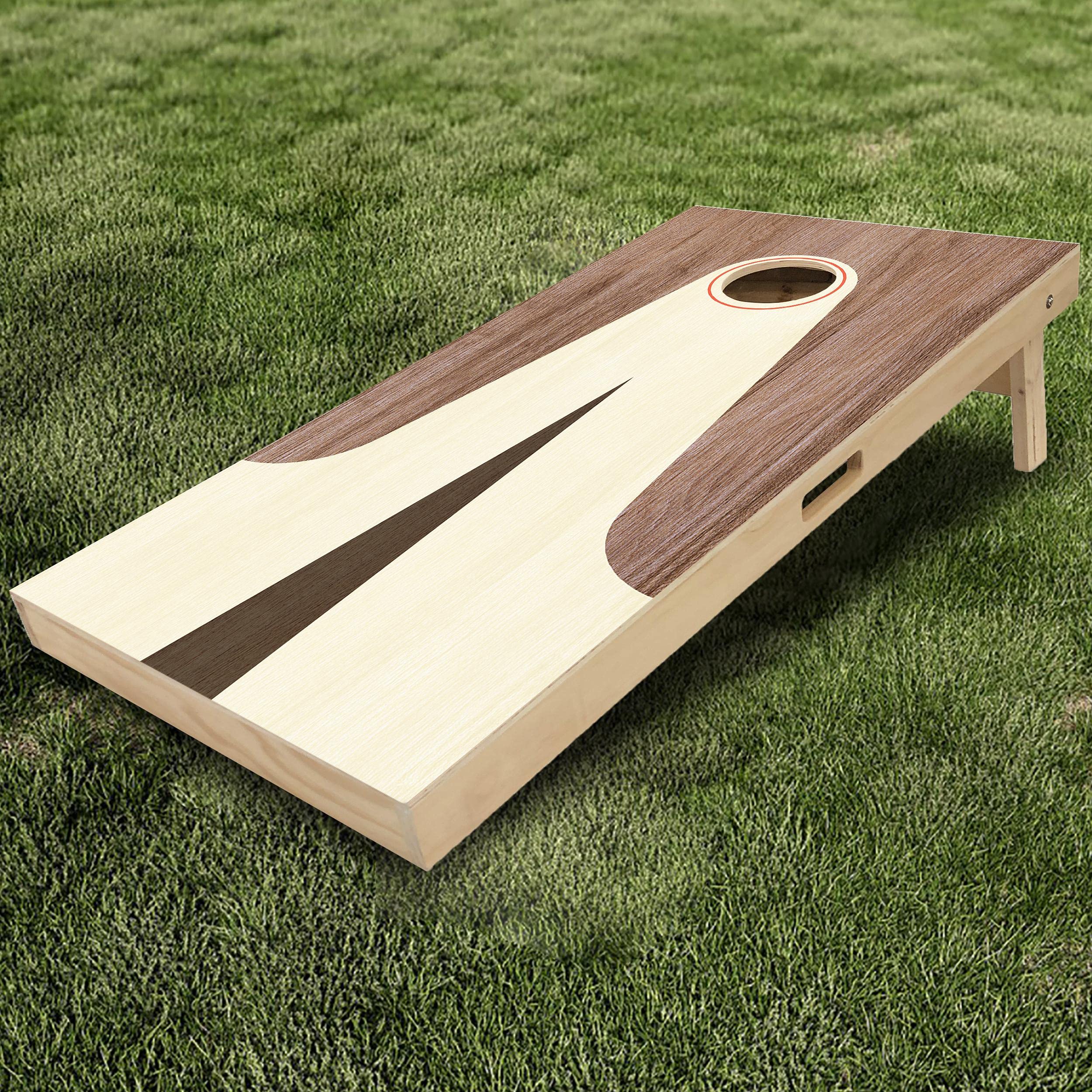 Premium Cornhole Board Wraps & Decals - 35+ Durable Laminated Vinyl Skins for Outdoor Bean Bag Toss Game - Perfect for Tailgating, Backyard Parties, and Family Gatherings