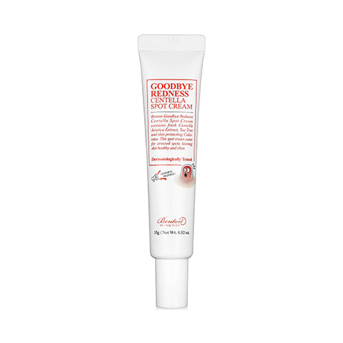 Benton Goodbye Redness Centella CICA Spot Cream 15g - Soothing Acne Treatment for Sensitive Skin | Perfect for Post-Breakout Care & Daily Skin Calming