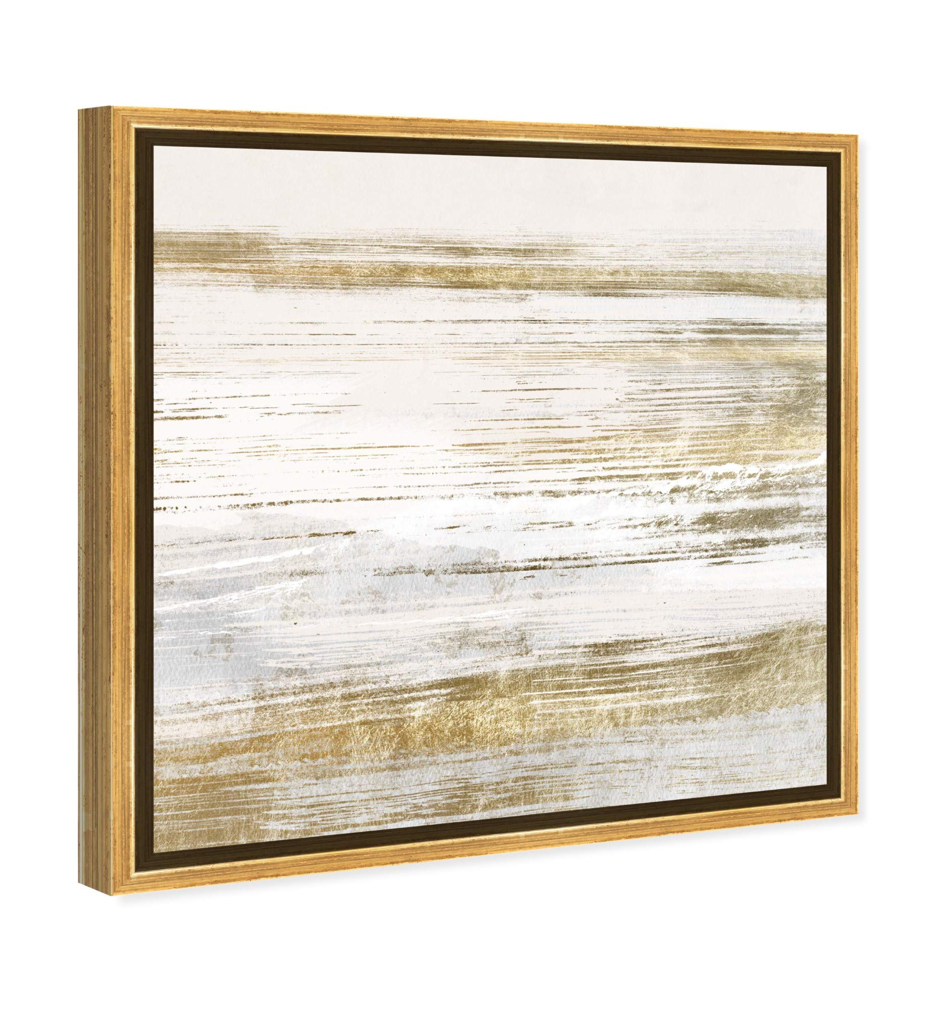 Abstract Wall Art Canvas Prints 'Blush Romance' by Oliver Gal - 30x30 Inch Gold Framed Painting for Modern Home & Office Décor | Perfect for Living Room, Bedroom or Workspace