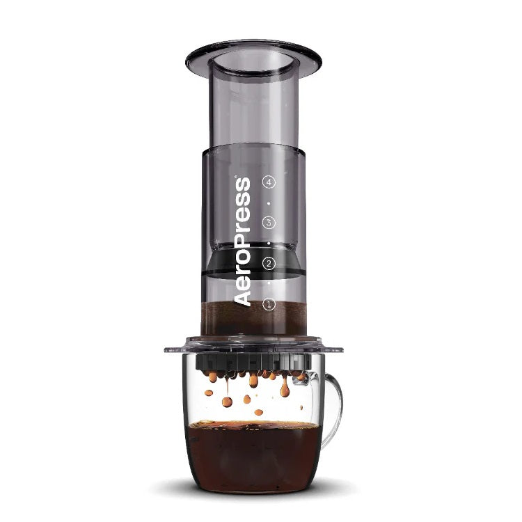 AeroPress Clear Colors Coffee and Espresso Maker - Portable Travel Coffee Press for Home, Office & Camping | Makes Rich Espresso & Smooth Coffee