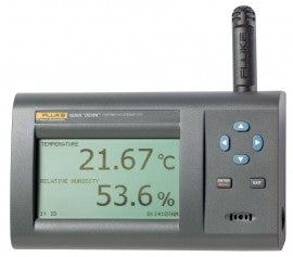 Fluke 1621A Digital Thermometer Hygrometer Kit - Accurate Temperature & Humidity Measurement for HVAC, Laboratories & Industrial Use