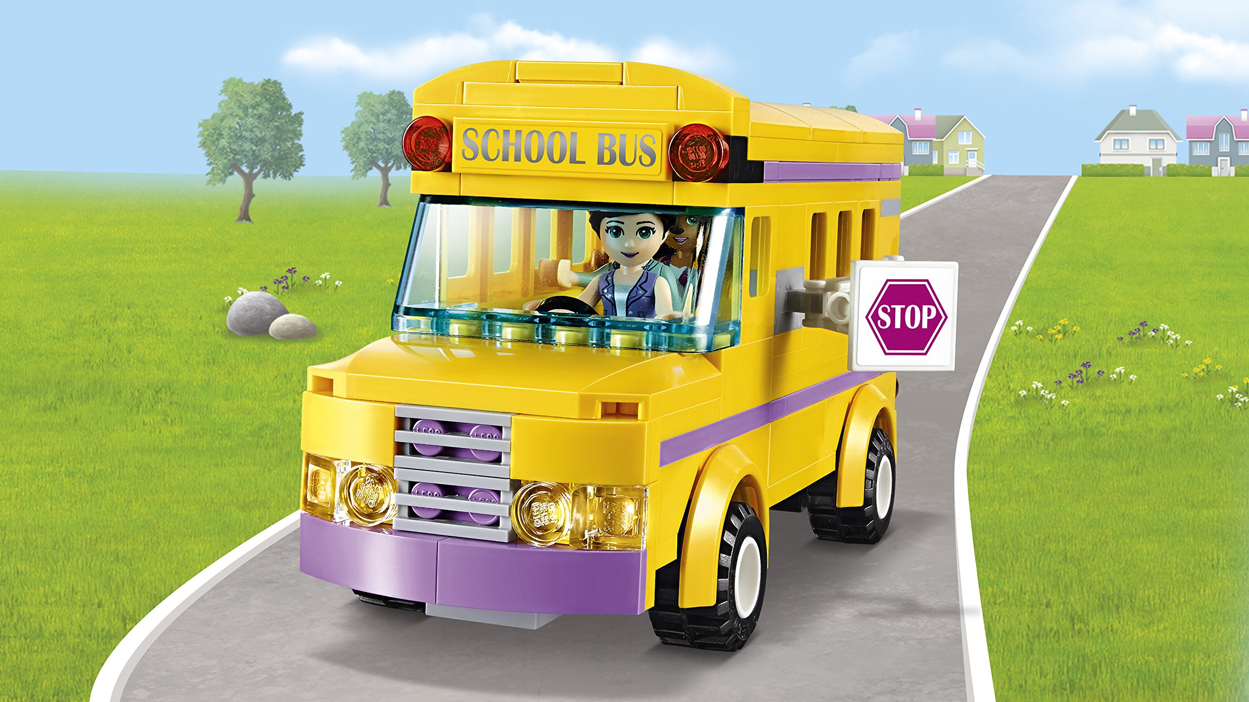 LEGO Friends Heartlake Performance School Building Set (41134) – Creative Play for Kids, Interactive School Playset with Mini-Dolls – Perfect for Role-Playing & Storytelling
