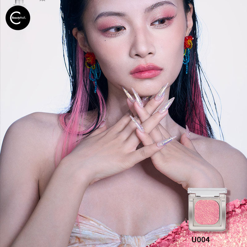 CHEERYEP (QIANYAN) Shimmering Crystal Foil Mono Eyeshadow - Long Lasting Pigmented Single Eyeshadow for Day & Night Makeup - Perfect for Party, Wedding & Special Occasions