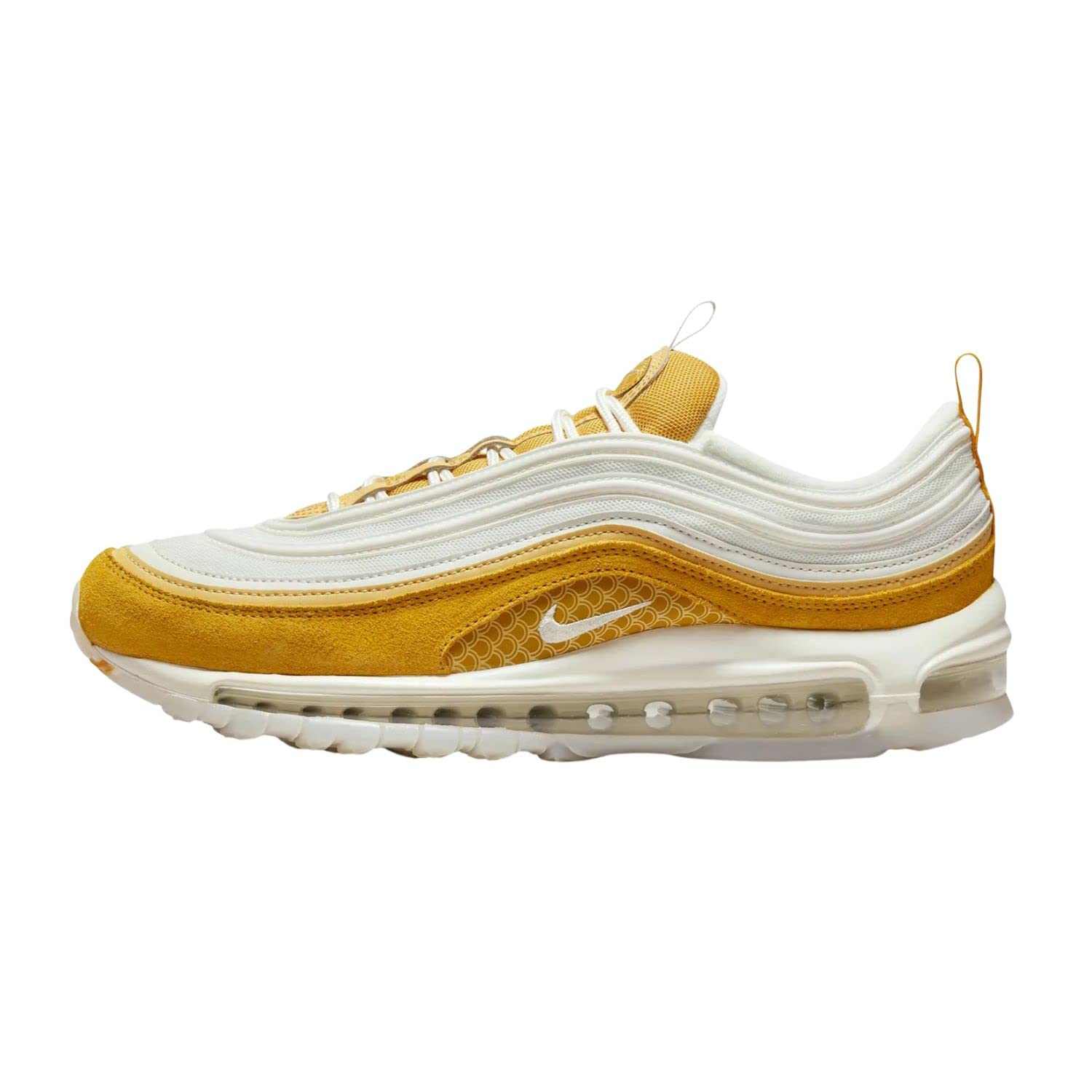 Nike Air Max 97 PRM Men's Running Shoes - White Summer Edition - Size 10.5 | Comfortable Cushioned Sneakers for Jogging, Gym Workouts & Casual Wear