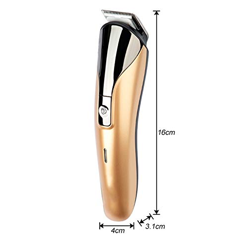 Professional 6-in-1 Rechargeable Electric Hair Clipper for Men - Beard, Nose & Ear Trimmer Kit | Home Grooming & Barber Use