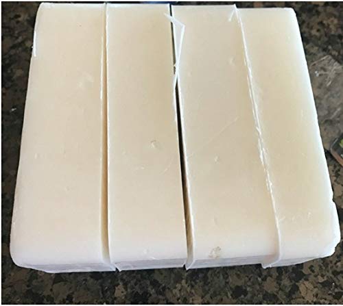Organic Goat Milk Melt and Pour Soap Base - Sulfate Free, DIY Handmade Soap Making Supplies (1KG/2.2LB) for Sensitive Skin, Baby Care & Natural Beauty Products
