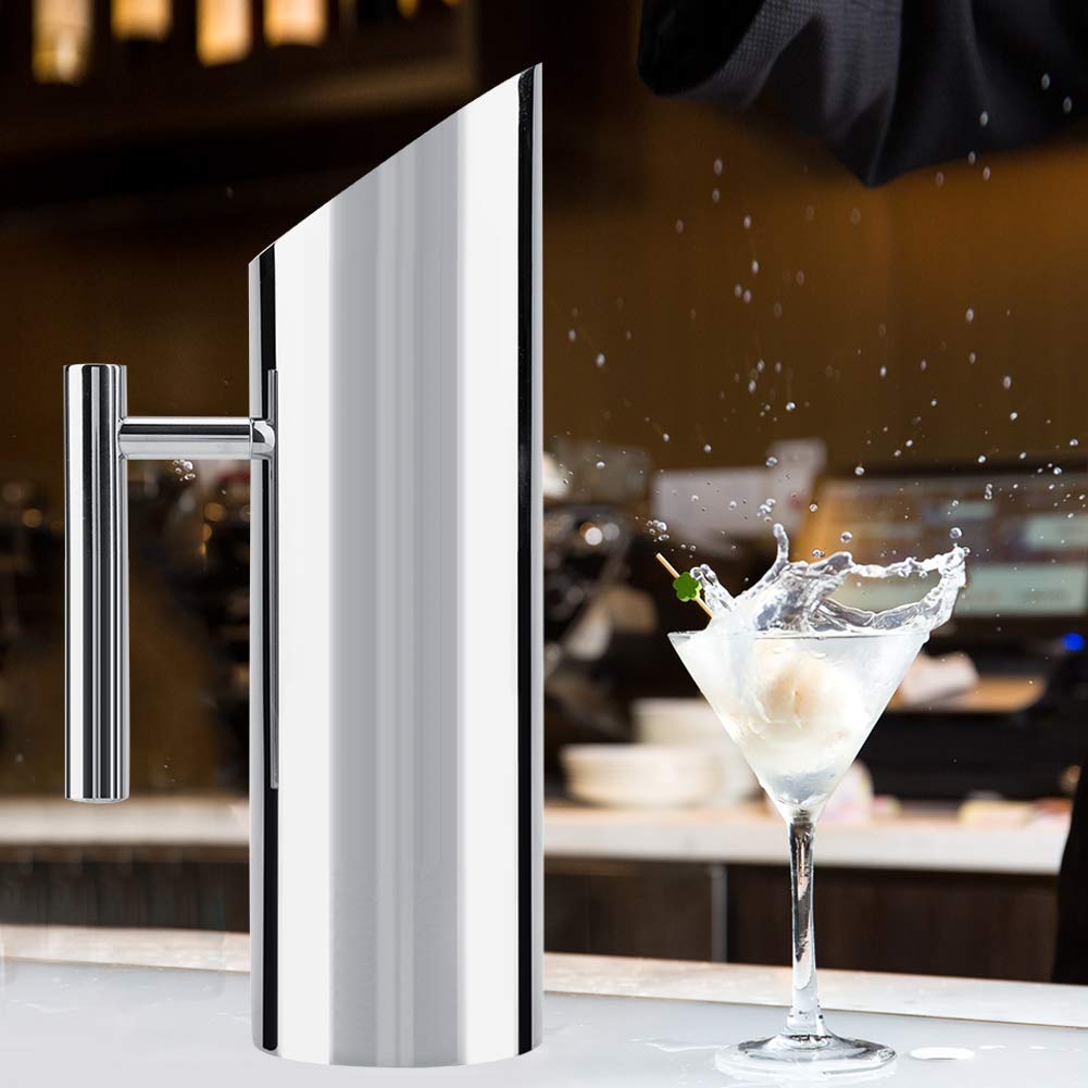 Premium 1.5L Stainless Steel Water Pitcher with Lid & Ice Guard - Insulated Metal Jug for Water, Coffee, Tea, Milk - Perfect for Home, Office, Parties & Outdoor Use