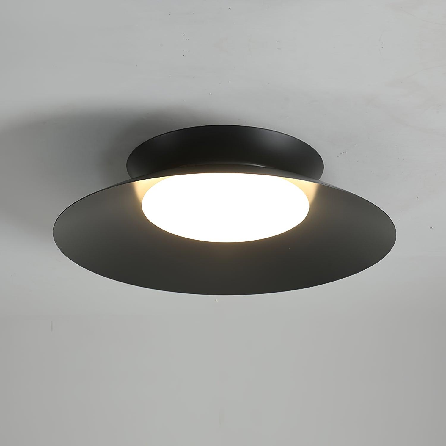 Modern Cetra Ceiling Light Fixture - Energy Efficient LED Flush Mount Lighting for Bedroom, Living Room & Kitchen - Dimmable & Easy Installation