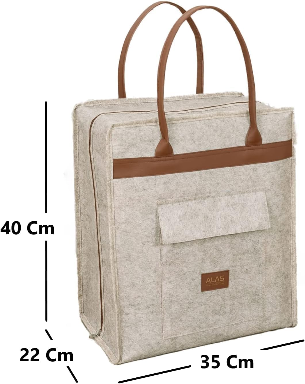 6 Pairs Shoe Bags for Travel - Breathable Shoe Storage Organizers with Zipper, Beige Packing Cubes for Luggage & Suitcase - Perfect for Vacation, Gym Shoes & Sneaker Protection