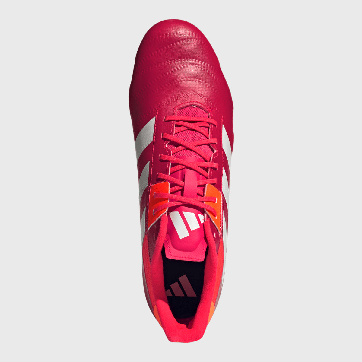 Adidas Kakari RS SG Rugby Cleats - Men's Rugby Boots for Firm Ground, Lightweight & Durable, Lucid Red - Perfect for Rugby Matches & Training Sessions