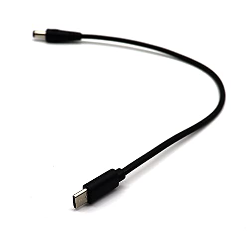 AWADUO 20V 5A Fast Charging USB 3.1 to USB C Cable with 5.5x2.5mm DC Power Adapter - 0.25M High-Speed Charger Cord for Laptops, Tablets & Mobile Devices - Perfect for Home, Office & Travel Use