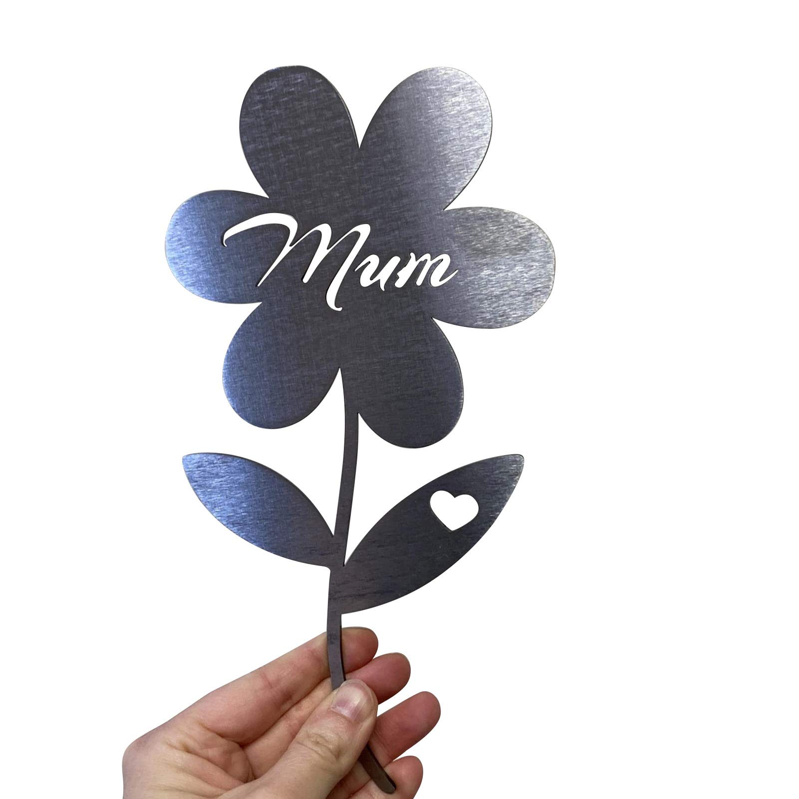 Hand-Forged Metal Rose Garden Sculpture - Unique Mum Flower Art for Home & Outdoor Decoration | Perfect for Patio, Yard & Gift Giving