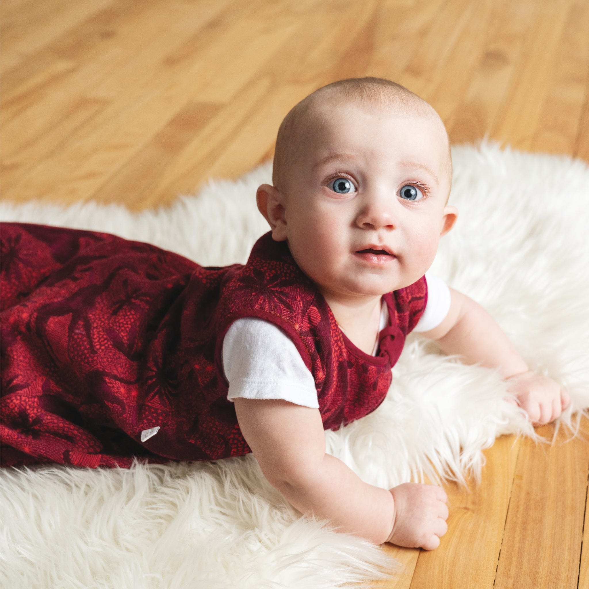 Bamboo Muslin Sleep Sack Safari (1.0 TOG) - Soft Baby Swaddle Blanket for Newborns & Infants - Perfect for Nursery, Daycare & Travel