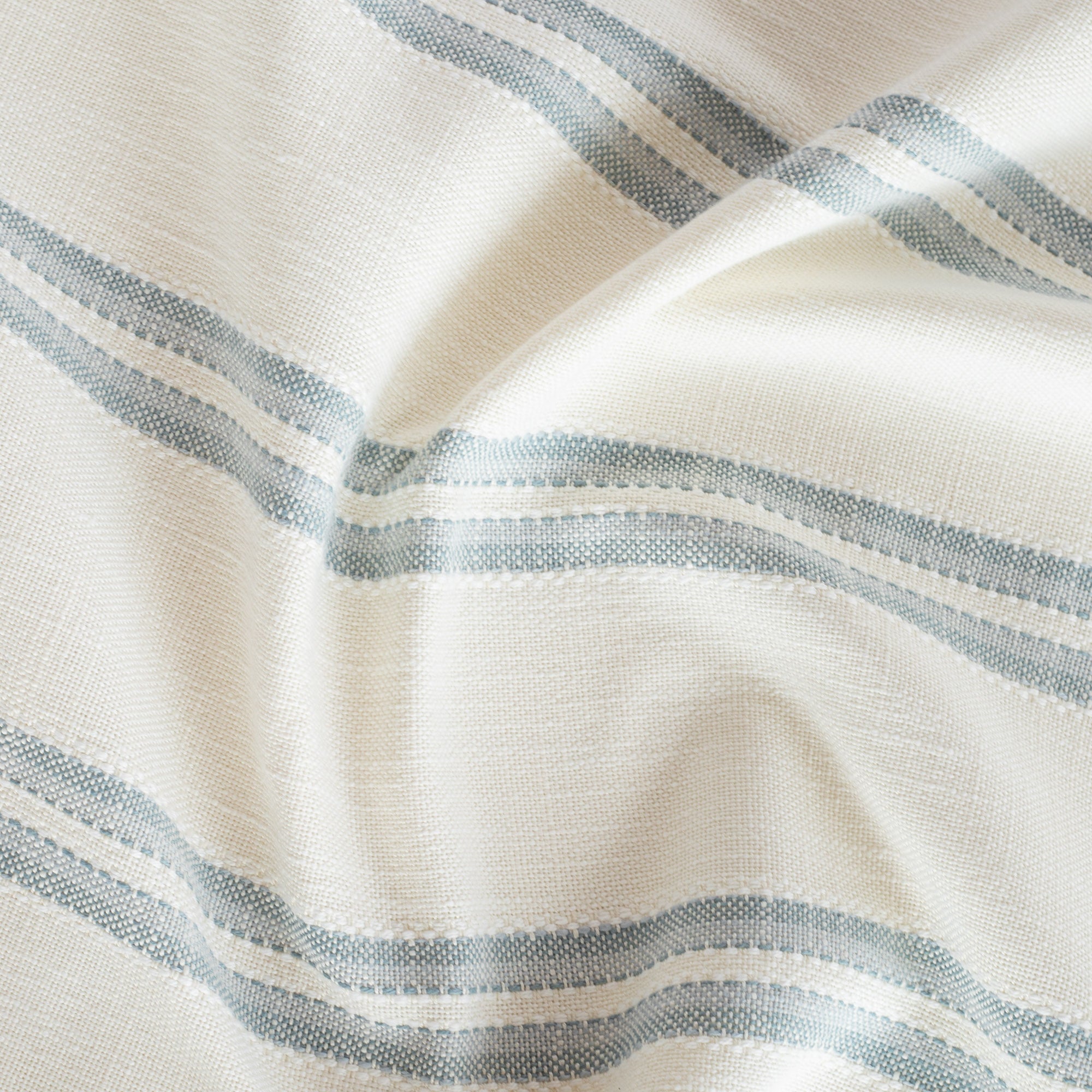 Riviera Stripe InsideOut Fabric - Soft & Durable Upholstery Material in Mist Color for DIY Home Decor, Furniture & Craft Projects