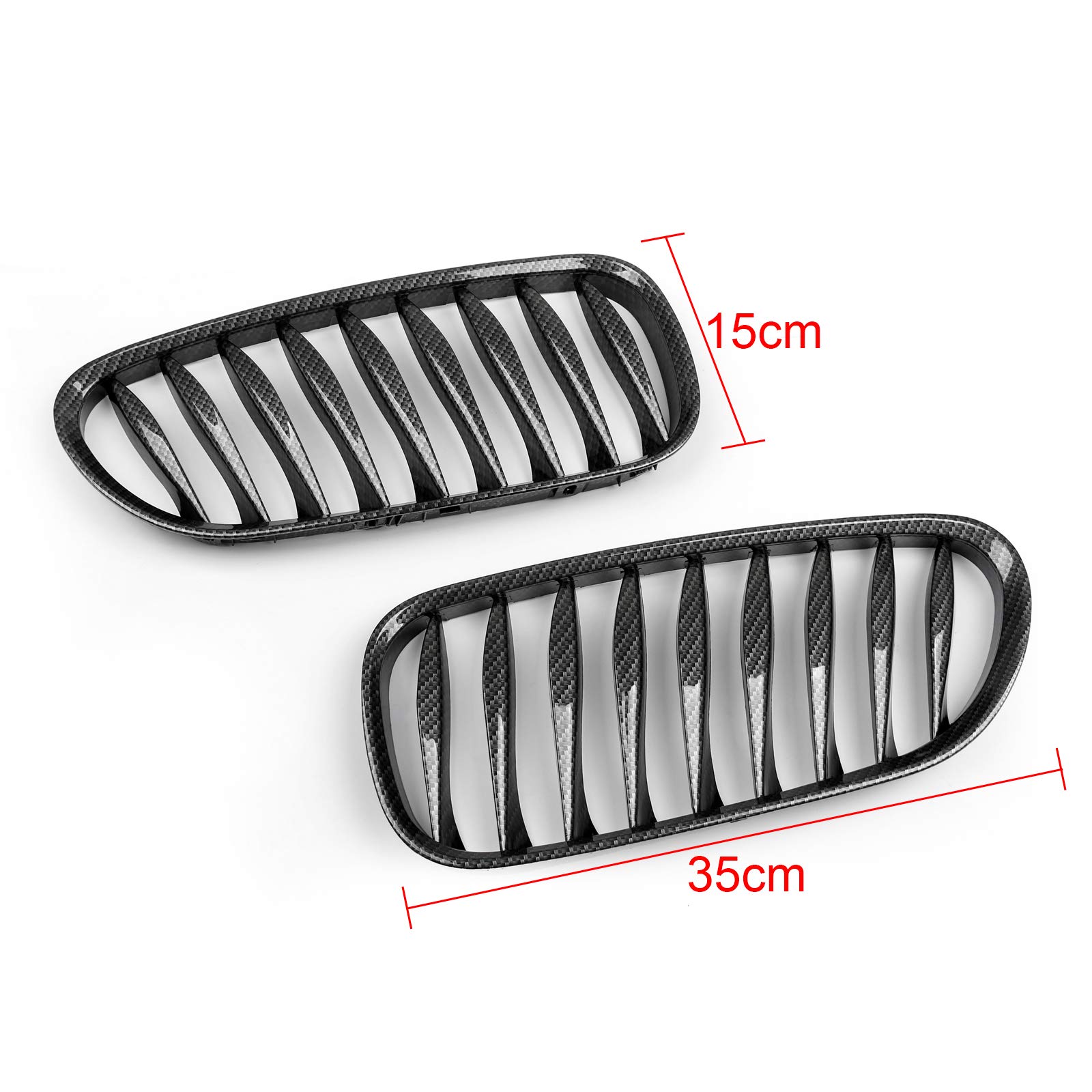 Carbon Fiber Front Fence Grille for BMW Z4 E85 E86 (2003-2008) - ABS Material, Sporty Style Upgrade - Perfect for Car Enthusiasts & Auto Shows
