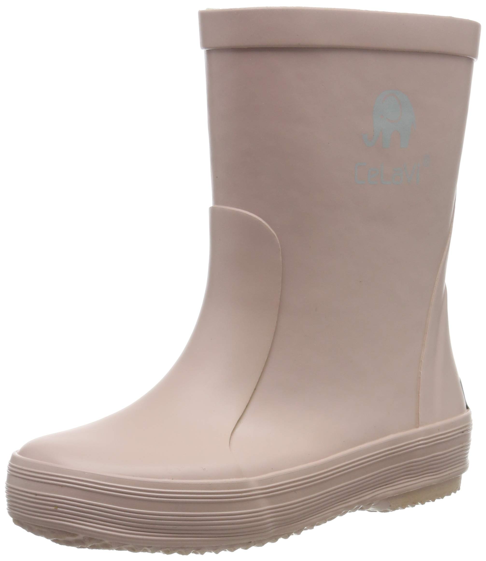 CeLaVi Unisex Kids' Rubber Rain Boots - Waterproof & Comfortable for Outdoor Play, Puddles, and Gardening | Perfect for Boys and Girls