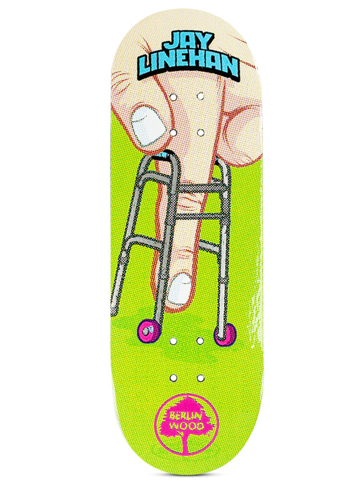 Berlinwood Fingerboard Deck - Professional Finger Skateboard for Tricks & Stunts | Perfect for Skateboard Enthusiasts & Collectors | Indoor & Outdoor Fun