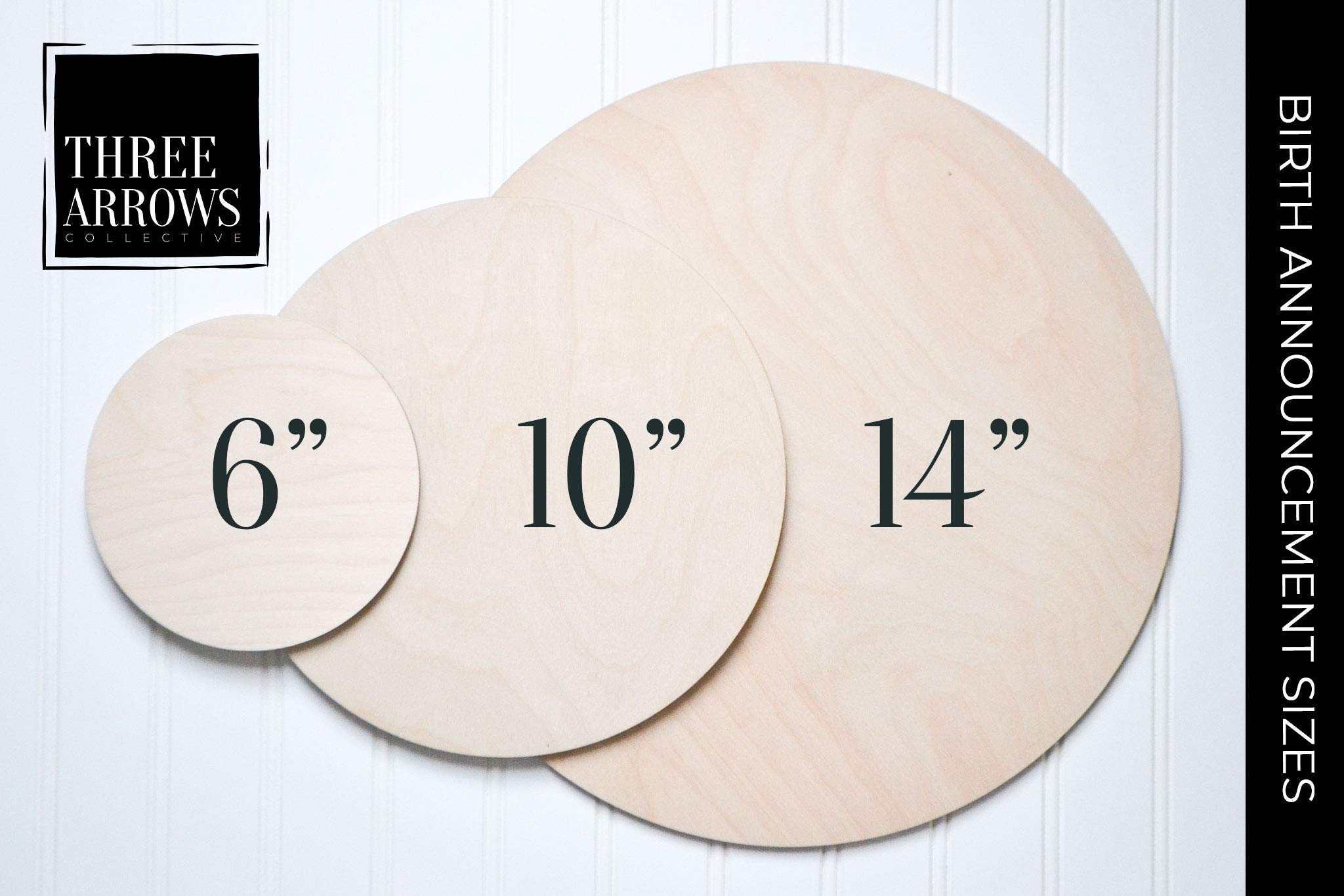 Personalized Baby Name Sign - Handmade Birch Wood Birth Announcement for Gender Reveal & Newborn Photo Props - Perfect Nursery Decor & Baby Shower Keepsake Gift