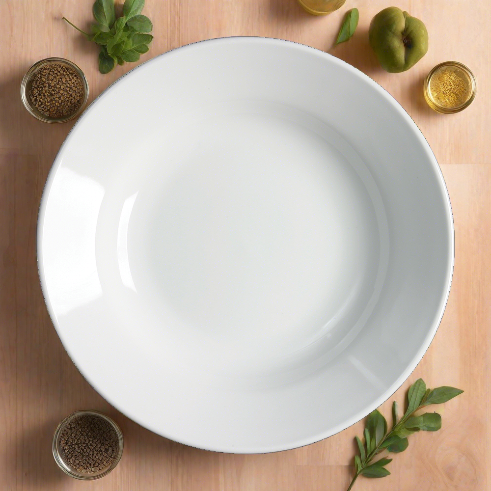 Cameo 210 62 Imperial White 6-Inch Rim Soup Plate - Set of 36 - Perfect for Restaurants, Catering & Elegant Dinner Parties