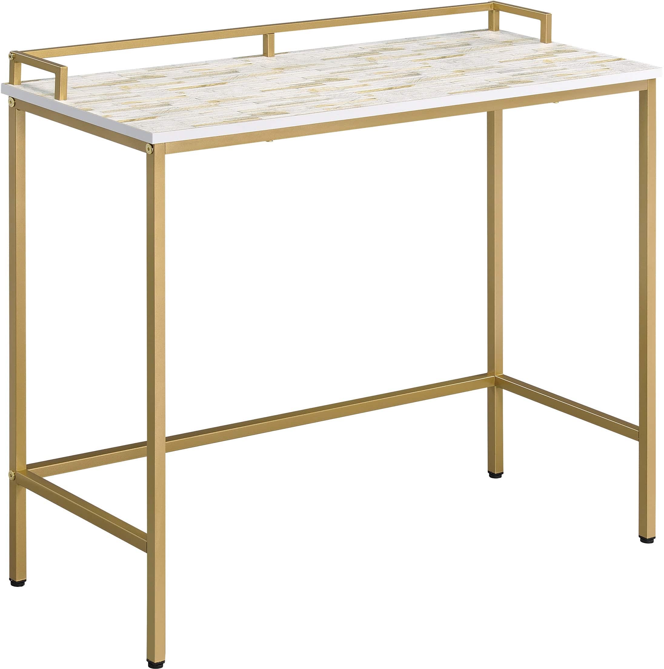 Office Star Brighton Console Table - Modern Entryway Table with Storage Shelf, Perfect for Hallway, Living Room & Office Decor | BRT