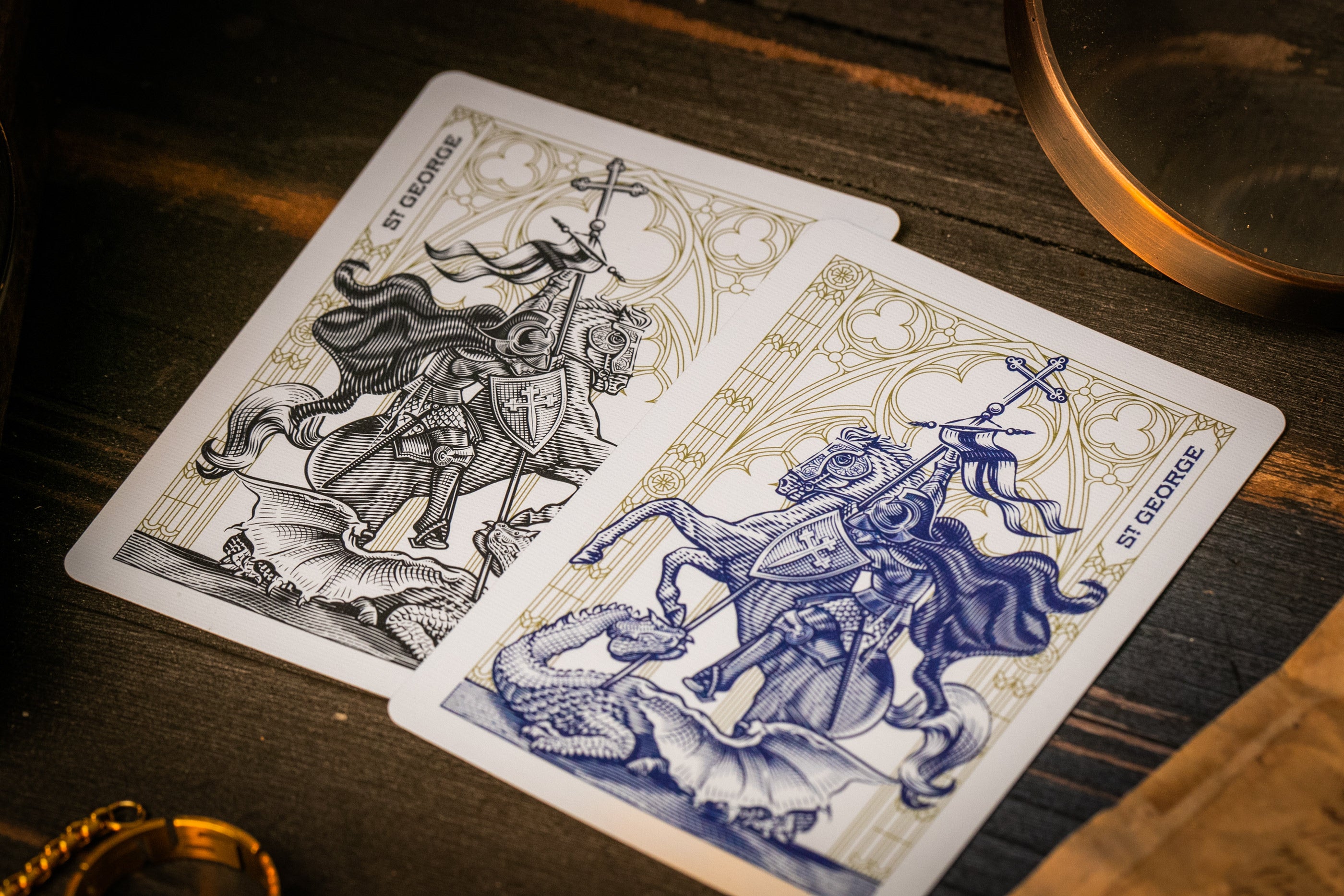 Premium The Cross Admiral Angels Playing Cards - Elegant Deck for Poker, Magic Tricks, and Collectors | Perfect for Game Nights, Gifts, and Cardistry