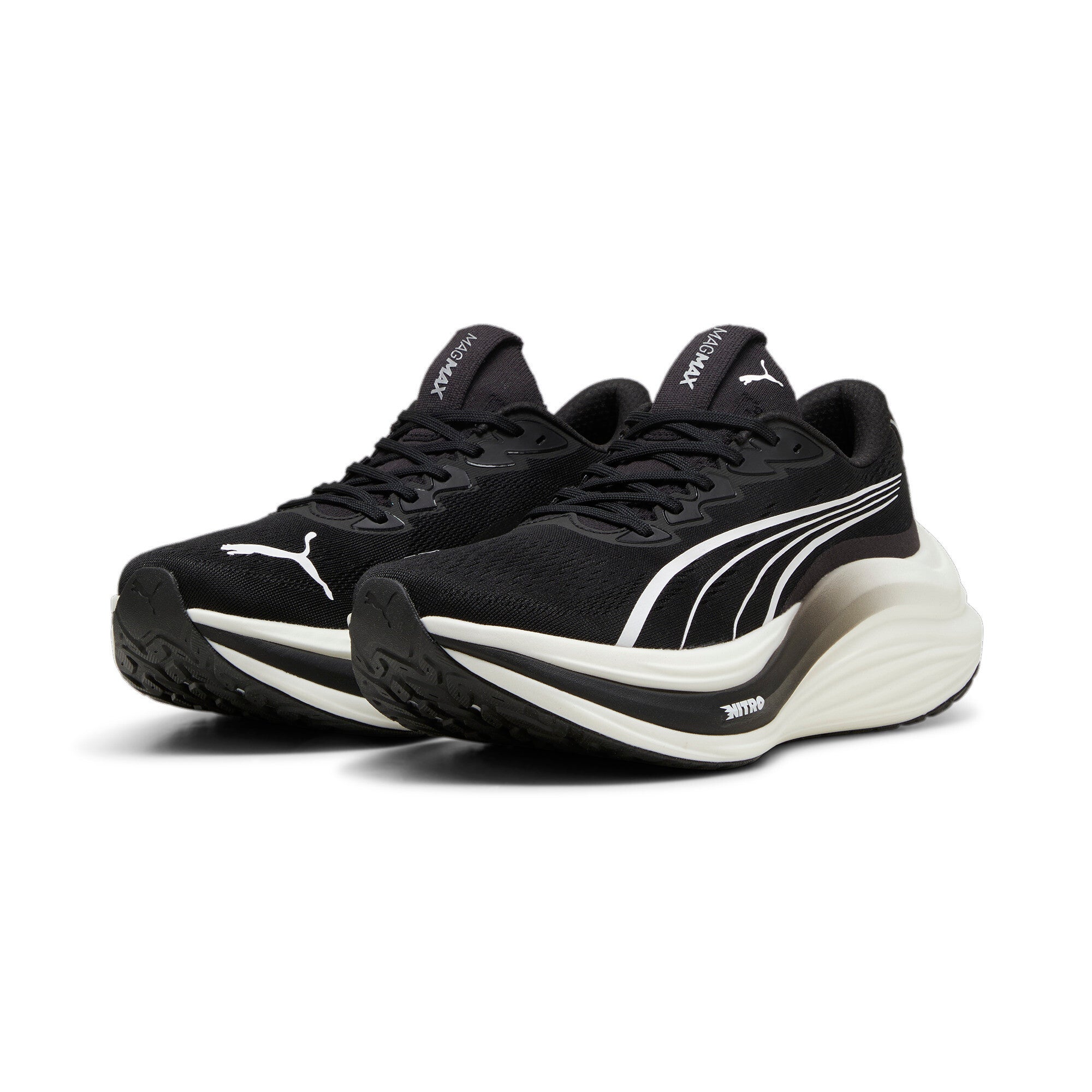 Men's Magmax Nitro Running Shoes - Lightweight Breathable Athletic Sneakers for Jogging, Gym & Outdoor Workouts | Perfect for Marathon Training & Daily Fitness Activities