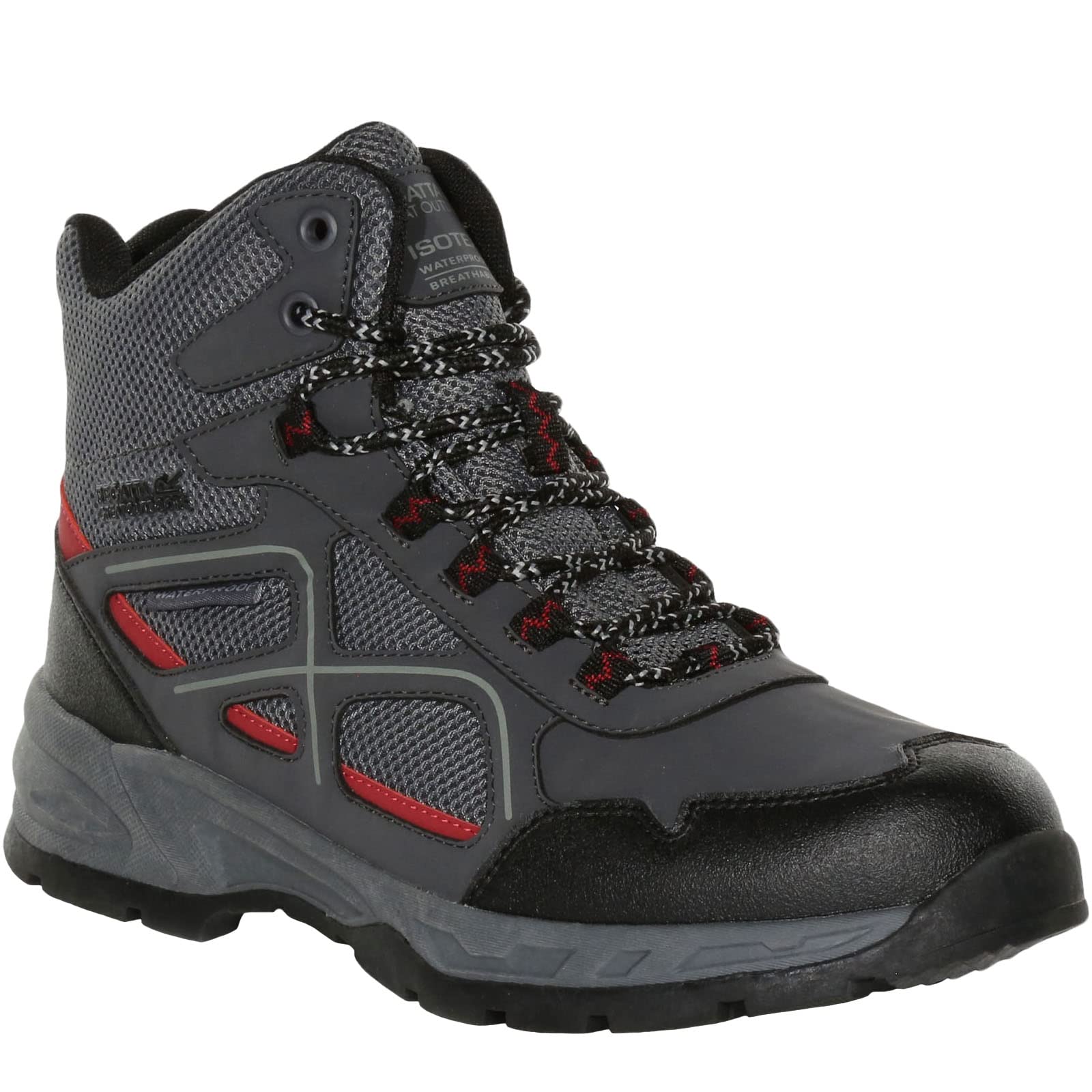 Regatta Vendeavour Men's Waterproof Hiking Boots - Lightweight & Durable Outdoor Trekking Shoes for Hiking, Camping & Trail Walking