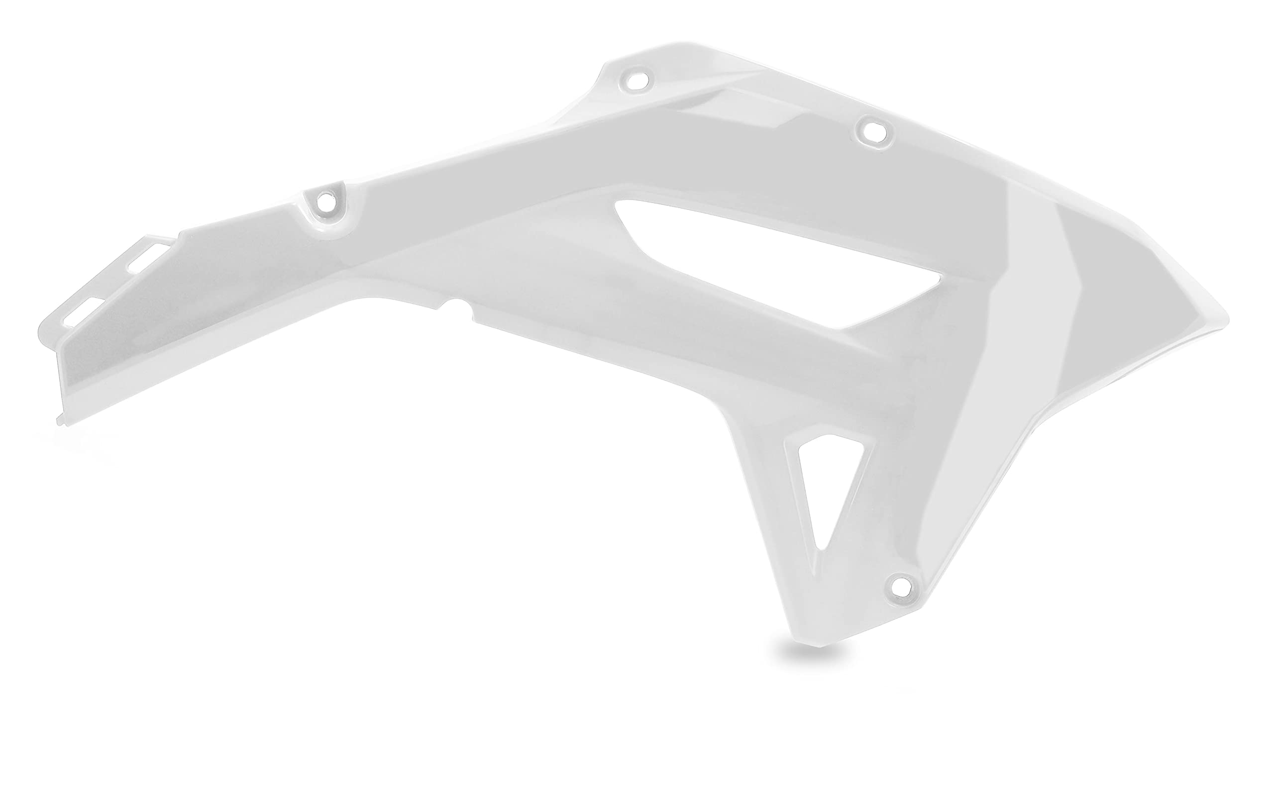 Acerbis White Radiator Shrouds for Honda CRF250R CRF450R - OEM Replacement (Part# 2861780002) | Dirt Bike & Motocross Protection Accessories