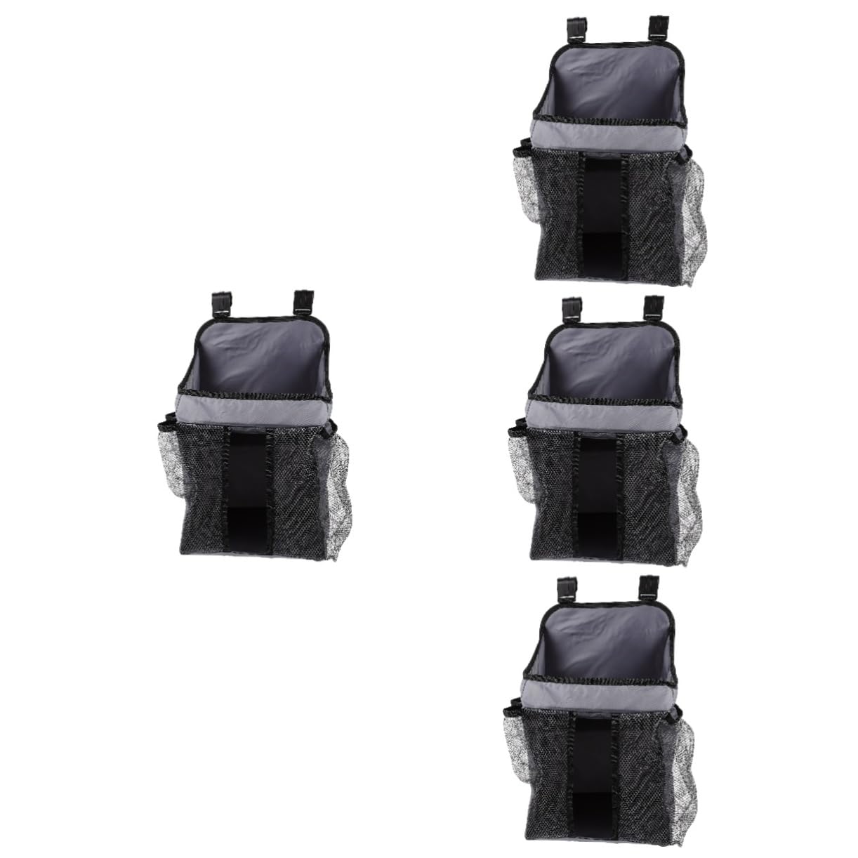Totority 4pcs Stroller Storage Bags for Diapers & Essentials - Baby Organizer