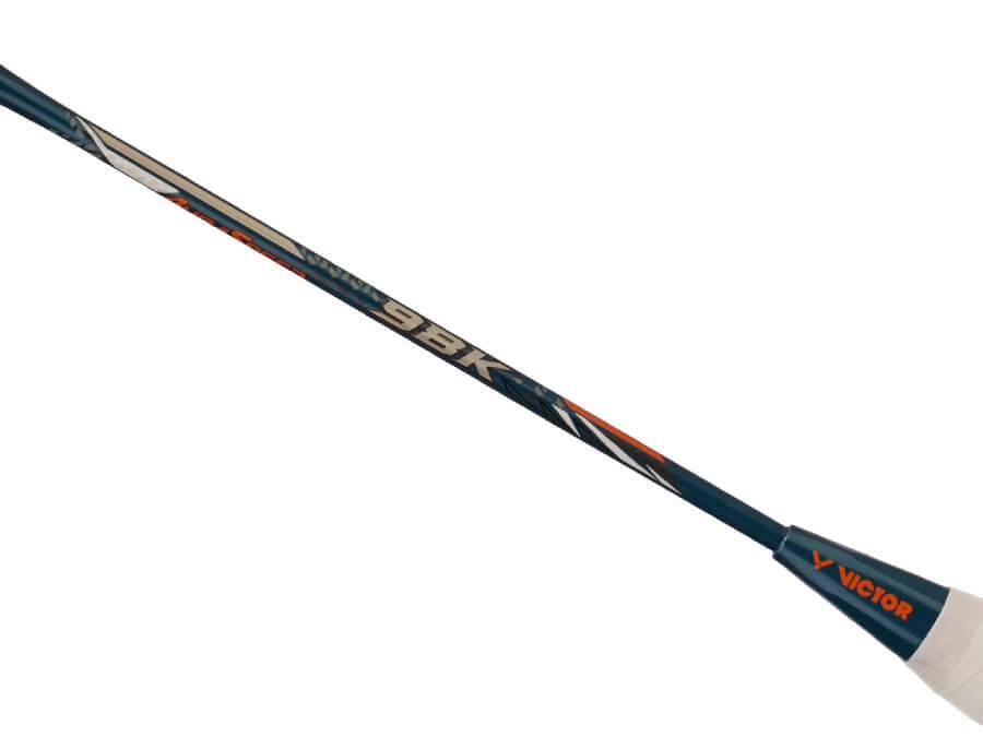VICTOR Auraspeed 98K Unstrung Badminton Racket - Lightweight Carbon Fiber Badminton Racquet for Professional & Intermediate Players - Perfect for Tournaments & Training Sessions
