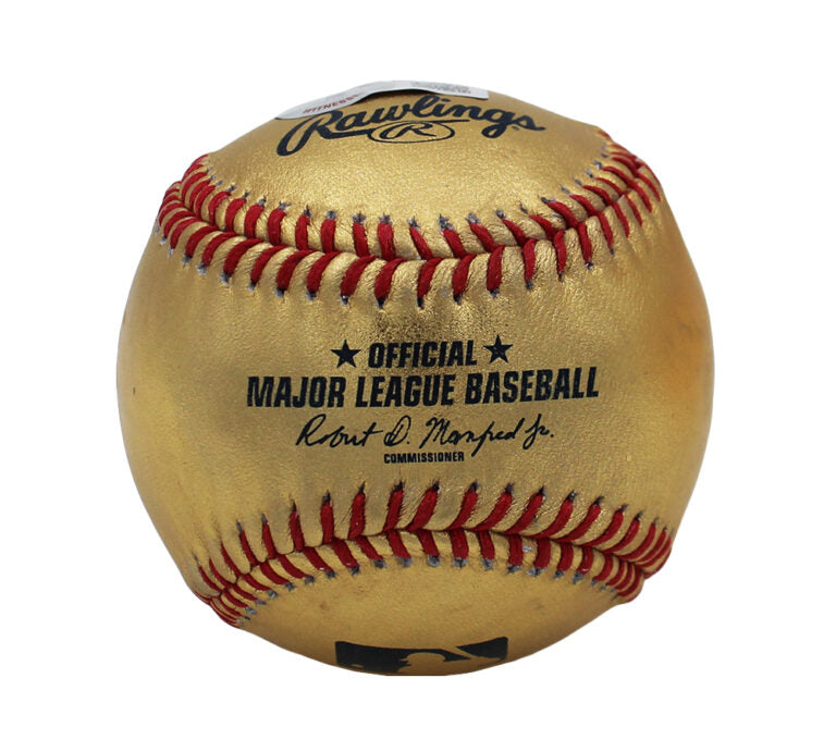 Mariano Rivera Autographed New York Yankees MLB Baseball - Official Rawlings Gold Glove with 