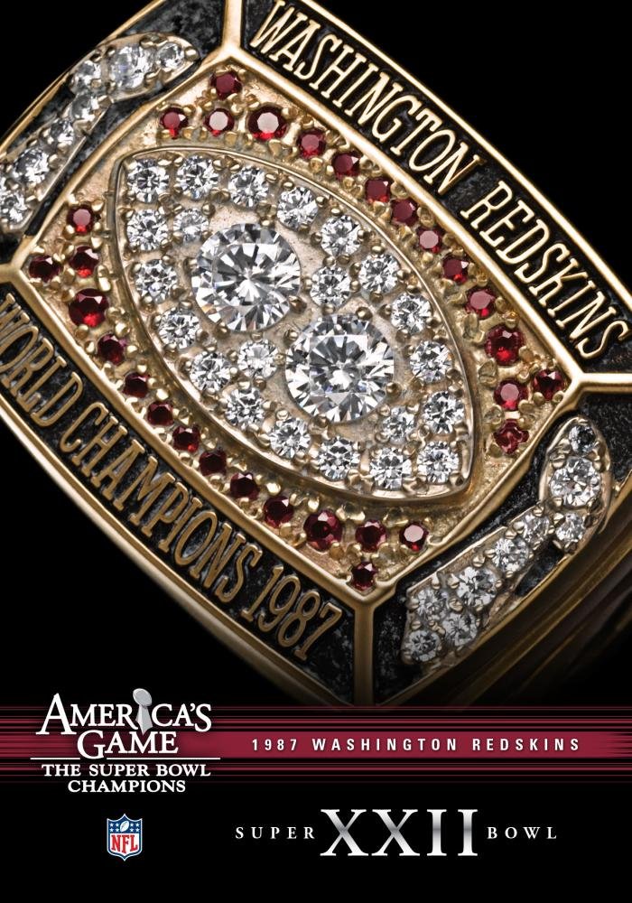NFL America's Game: 1987 Washington Redskins Super Bowl XXII Champions - Perfect for Football Fans, Collectors & Sports Memorabilia Displays