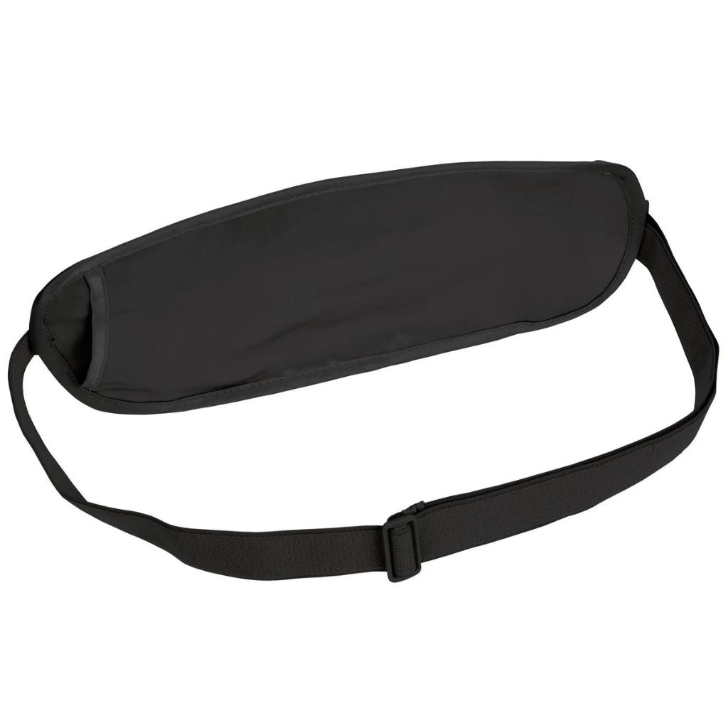 Eagle Creek Silk Undercover Money Belt - Secure Travel Wallet for Men & Women - RFID Blocking Hidden Waist Pouch - Perfect for International Travel, Hiking, and Daily Commute (Black)
