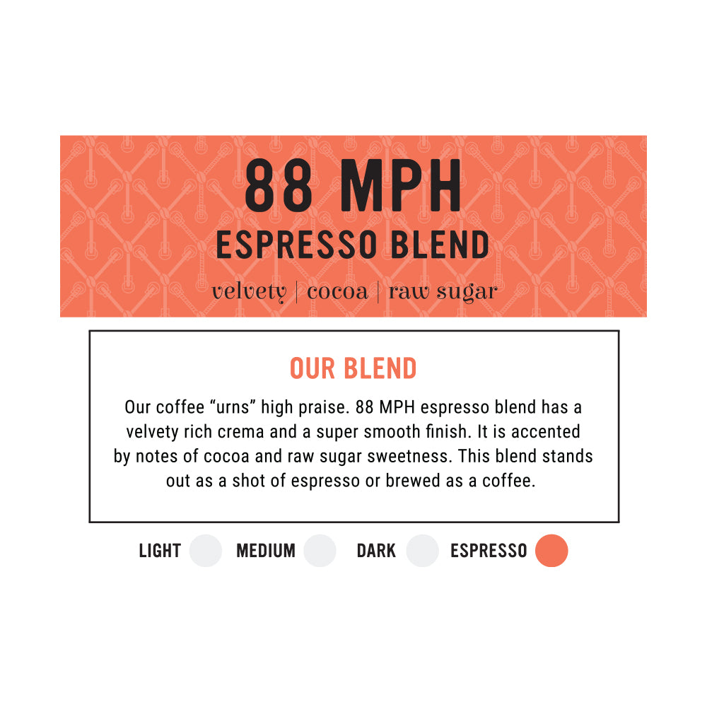 I.XXI 88 MPH Espresso Blend Whole Bean Coffee - 2 lb Bag | Premium Dark Roast Coffee Beans for Espresso Machines & French Press | Perfect for Home Brewing, Office Use & Gifts