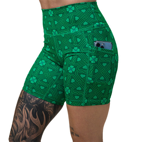 Stylish Celtic Knots Shorts for Men & Women | Trendy Casual & Athletic Wear for Summer, Workout, and Beach