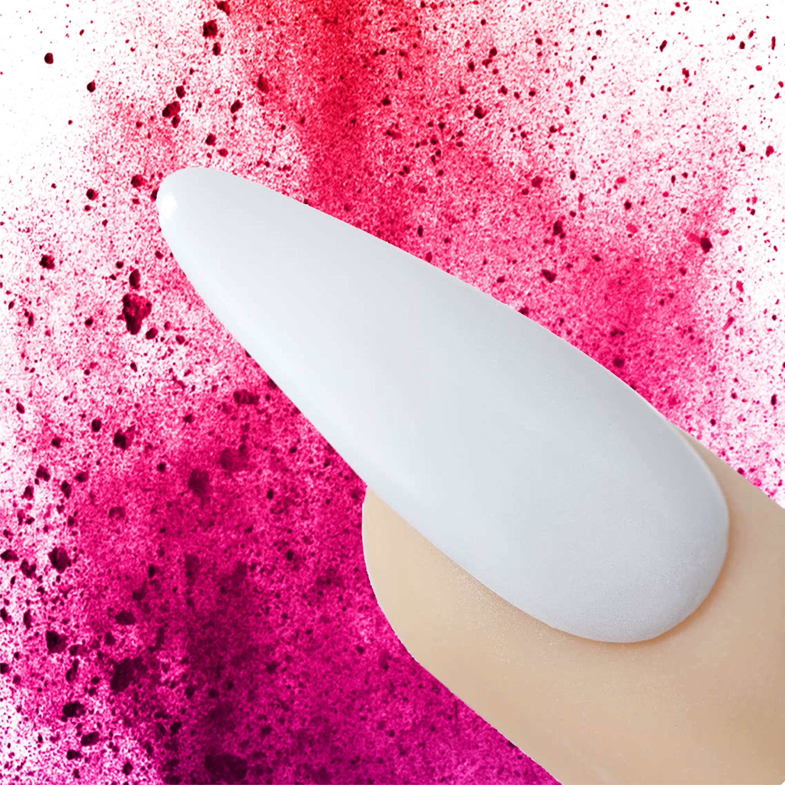 Young Nails Acrylic Core Powder - Professional Self-Leveling Acrylic Nail Powder for Extensions, 45g | Clear, Nude Pink & White Shades | Superior Adhesion & Long-Lasting Wear | Perfect for Salon & DIY Nail Art