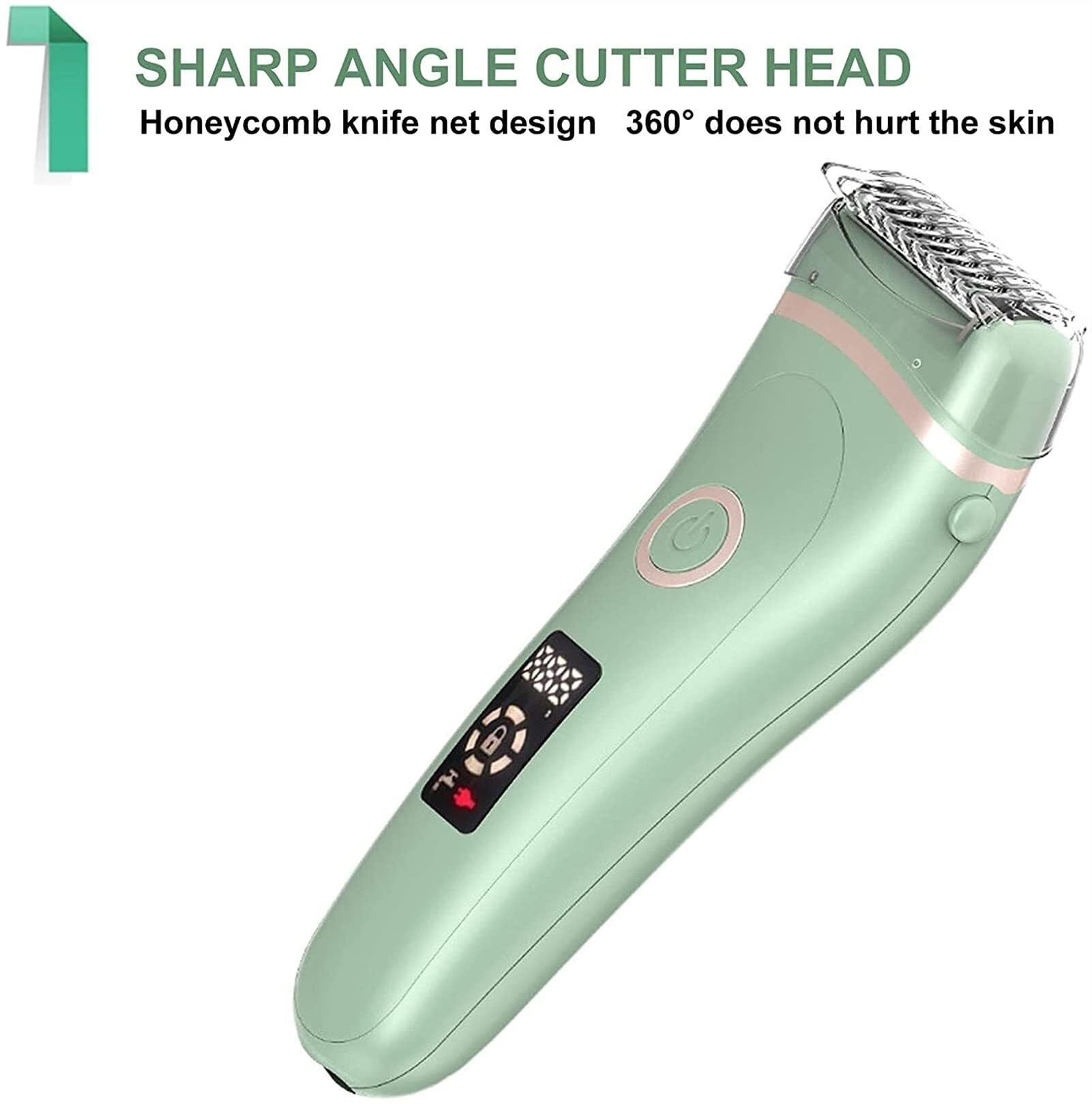 Women's Electric Razor - Painless Wet & Dry Lady Shaver with USB Charging, Waterproof Body Hair Remover & Bikini Trimmer | Perfect for Travel, Gym & Sensitive Skin Hair Removal