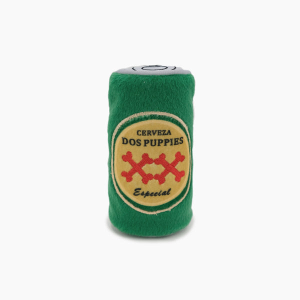 ZippyPaws Squeaky Beer Can Dog Toy - Plush Chew Toy for Small & Large Dogs, Fun Interactive Play for Puppies & Adult Dogs - Perfect for Fetch, Training & Indoor/Outdoor Playtime