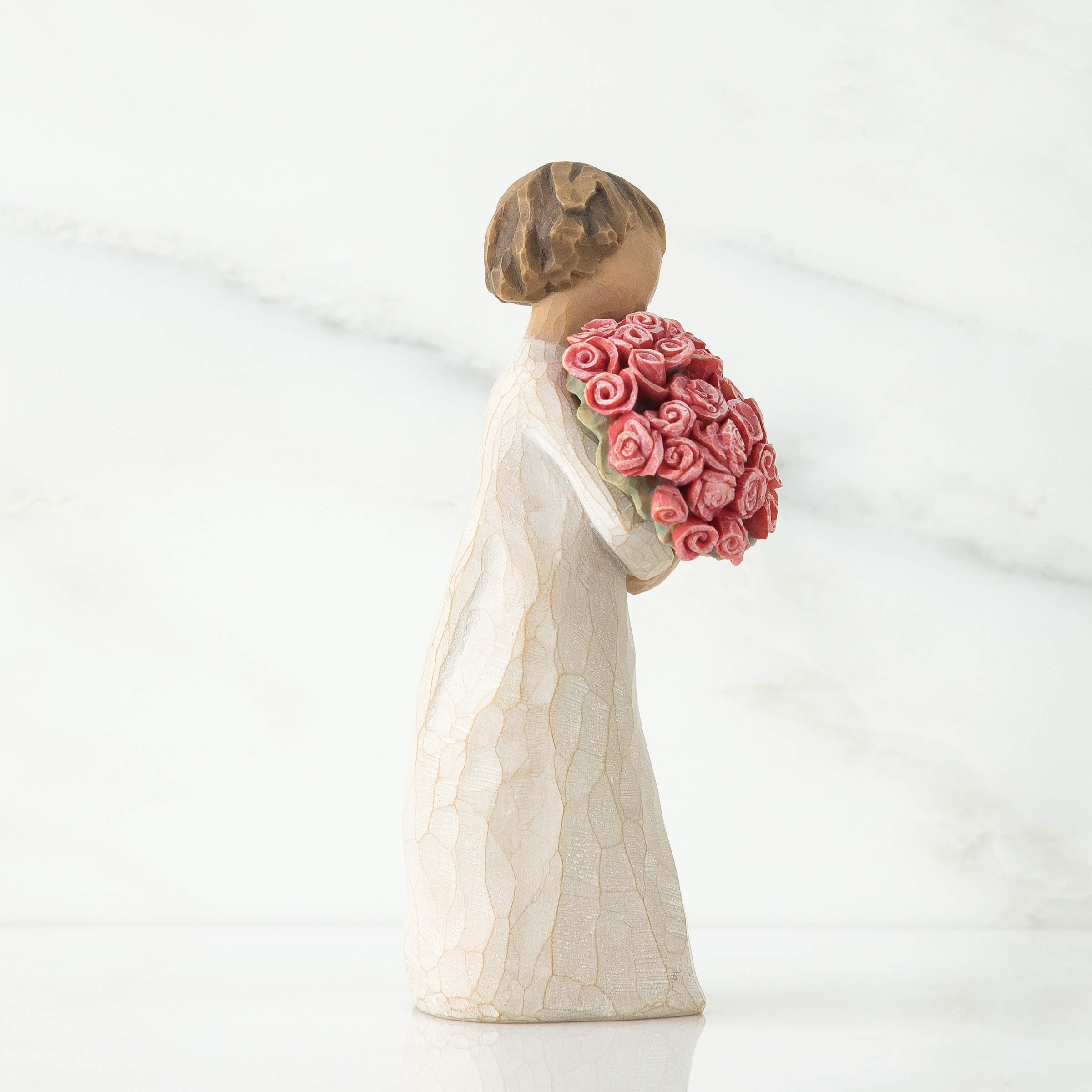 Willow Tree Abundance Hand-Painted Sculpture - Collectible Figurine for Home Decor, Gift Giving & Spiritual Inspiration
