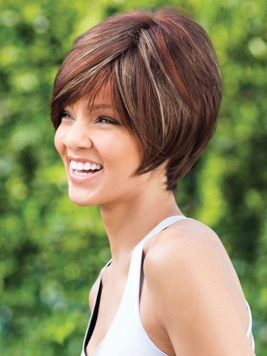 Emily Synthetic Wig with Mono Top - Soft & Natural Looking Hair for Women | Perfect for Cosplay, Costume Parties & Everyday Wear
