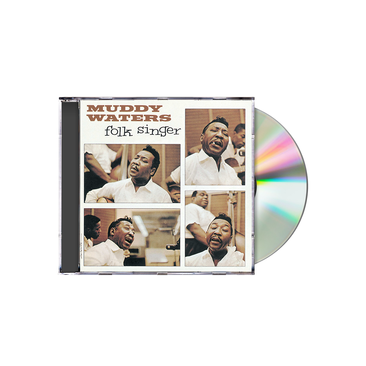 Muddy Waters Folk Singer CD - Classic Blues Album for Music Lovers | Perfect for Home Listening, Gifts & Blues Collections