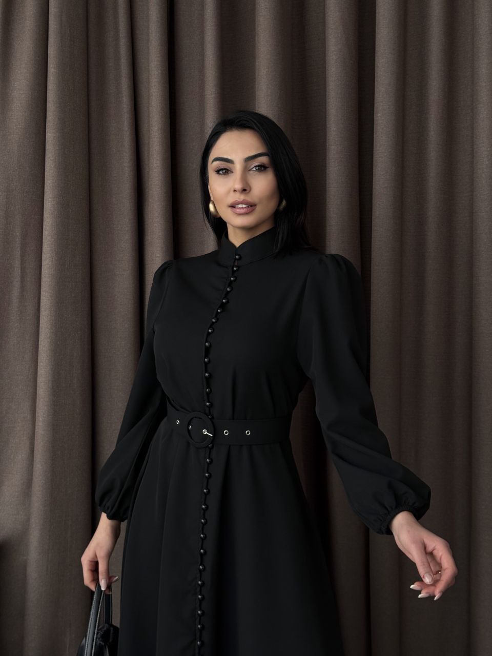 Elegant Black Long Maxi Abaya Dress for Women - Modest Islamic Fashion - Perfect for Prayer, Eid, Wedding & Special Occasions