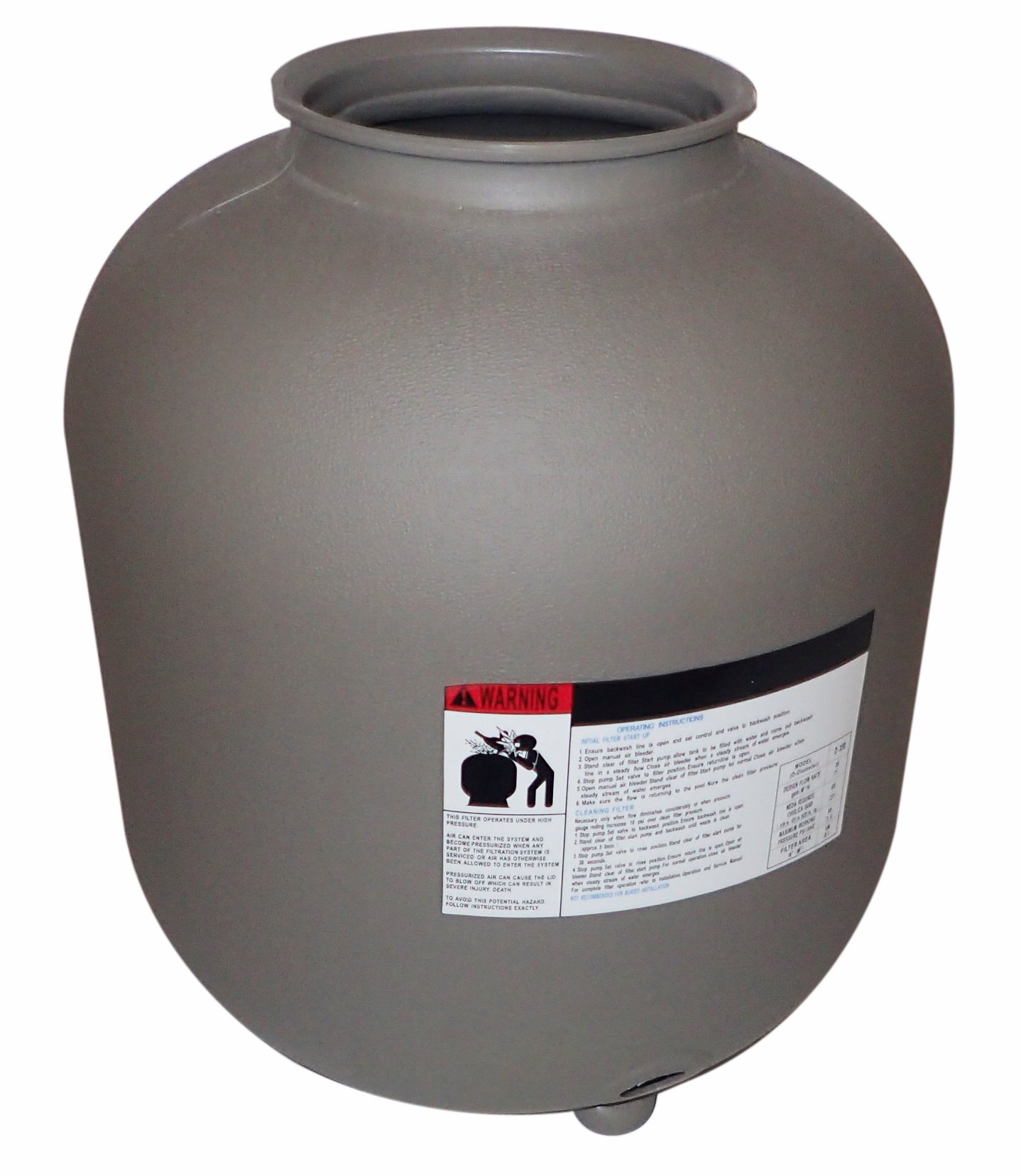 Swimline 14-Inch Pool Filter Tank for Above Ground Pools – High-Performance Sand Filter System for Clean & Clear Swimming Water